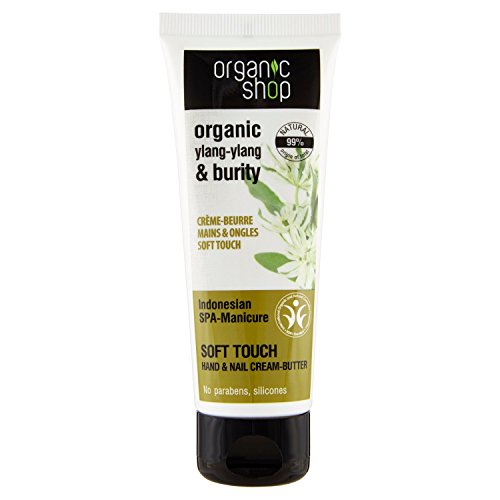 Organic Shop Burro Mani e Unghie Emolliente Ylang-Ylang & Burity - 75 ml