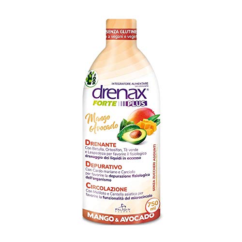 Drenax Forte Mango Avocado Plus, Arancione, 750 ml