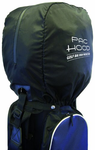 Golfers Club HD02B - Cappuccio da golf per adulto unisex Golf Hood Club 'Pac Hood', colore Nero