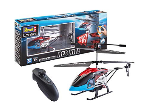 Revell- Motion Helicopter Red Kite Kit Modello Elicottero, Multicolore, 25 cm, 23834