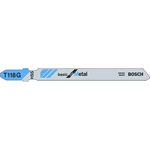 Bosch Professional 2608631012 Lame per SEGHETTI T118G 5PZ