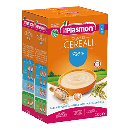 Plasmon Cereali Crema di Riso - 2 confezioni da 230 gr - Totale: 460 gr