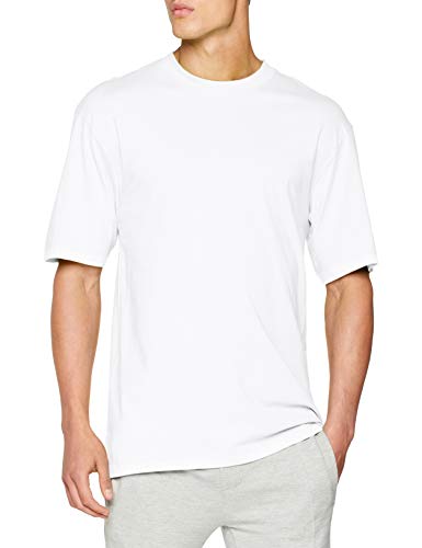 Urban Classics Tall Tee T-Shirt, Bianco, M Uomo