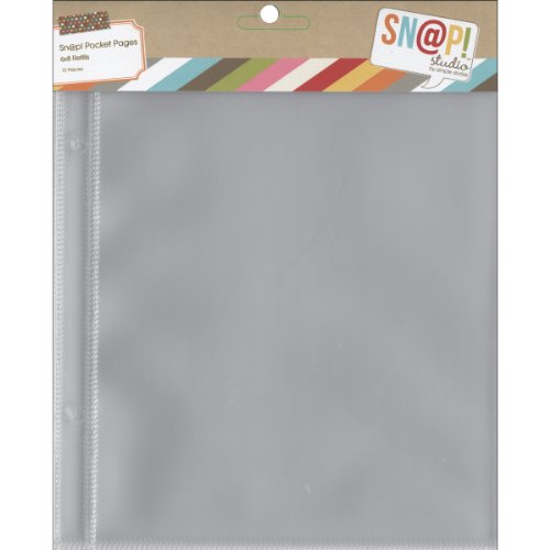 Simple Stories Snap Pocket Pagine per raccoglitori, Multicolore, 0.38 x 19.05 x 23.87 cm