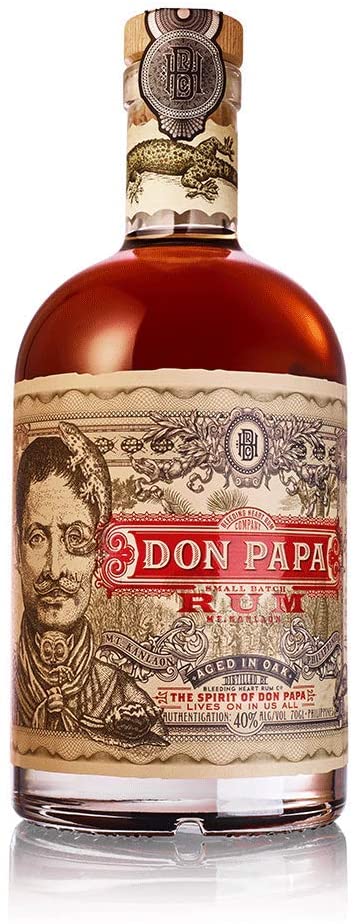 Don Papa Rum, Colore Ambra, 1 x 0.7 l