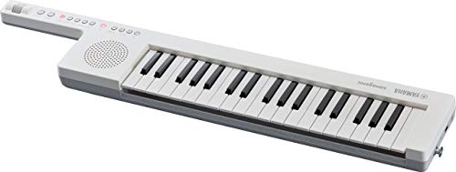 Yamaha SHS-300 Digital Keyboard Sonogenic, Tastiera Elettronica Digitale a Tracolla con MIDI, USB e Bluetooth, Keytar Portatile con Funzione JAM, Bianco