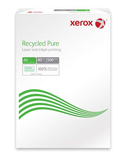 Xerox 003r98104 Recycled Pure ambiente/carta inkjet, DIN A4, 80 G/M², 500 fogli, colore: bianco