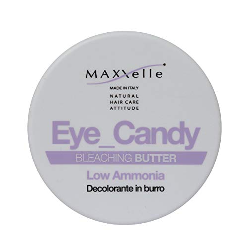 Maxxelle Eye_Candy - Decolorante in burro per capelli a ridotto contenuto di ammonica per schiariture fino ad 8 toni (220g)