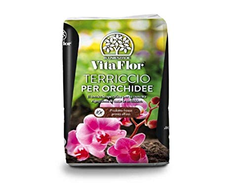 Terriccio specifico per orchidee Vita Flor 10 Lt Professionale Alta Qualità AMDGarden