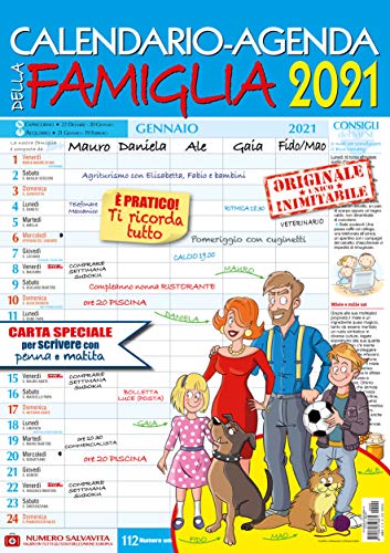 Calendario-Agenda della Famiglia 2021