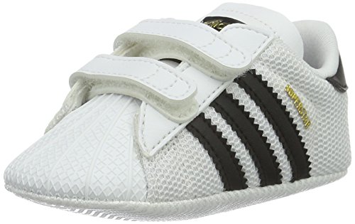 adidas Superstar, Scarpe Unisex – Bambini, Bianco (Footwear White/Core Black/CloudWhite), 19 EU