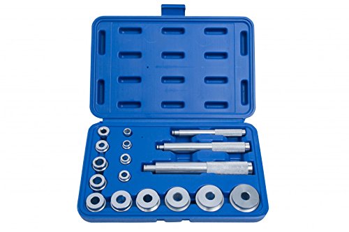 Blue spot Tools 07901 Bearing Race and Seal driver kit, argento, set di 17 pezzi