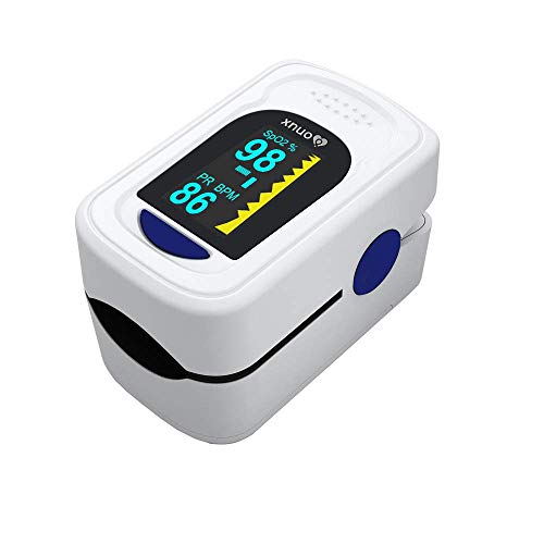 Pulsossimetro da dito, bambini e neonati adulti e pediatrici, monitor della frequenza cardiaca Spo2 Meter OLED, attrezzatura di qualità professionale