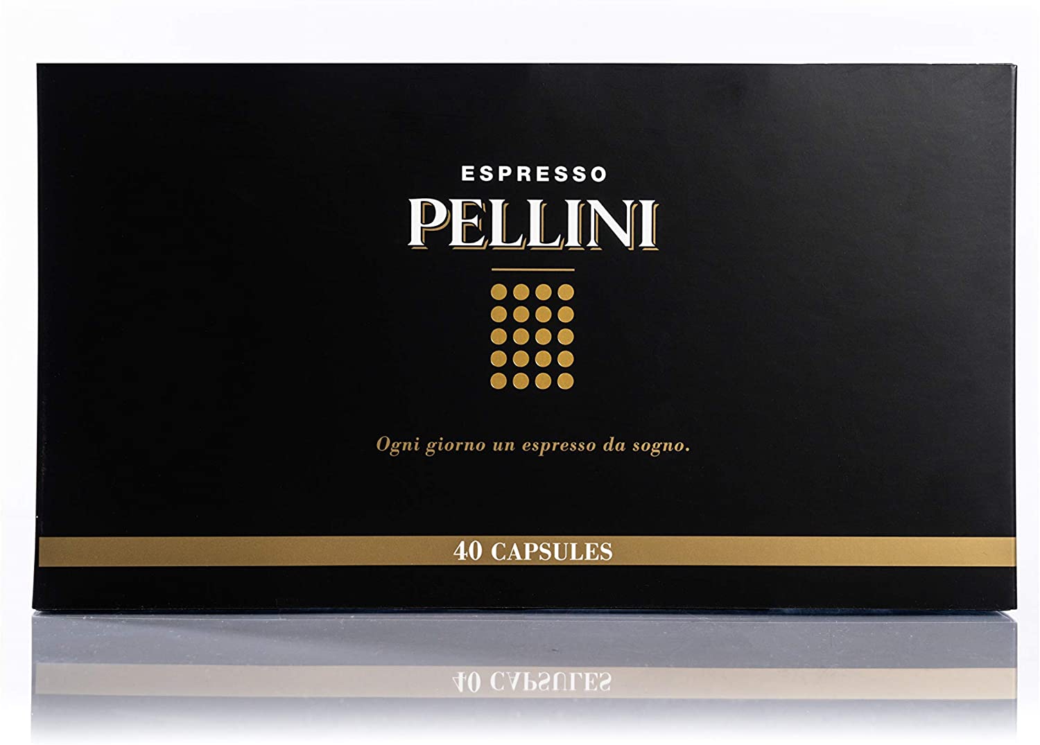 Pellini Caffè - Espresso Pellini Confezione Gift Box (mix multigusto da 40 Capsule), Compatibili Nespresso