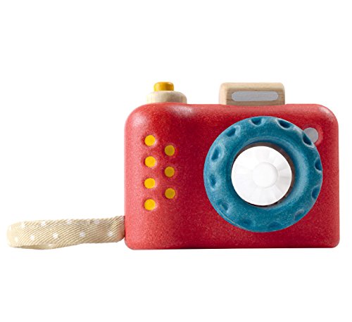 PLAN TOYS- My First Camera, Colore Legno, 5633