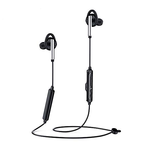 Nuomaidi Cuffie Bluetooth Sport,Auricolari Bluetooth 5.0 Wireless in Ear,Noise Cancelling Cuffie(ANC),Cuffie Con Cancellazione del Rumore con Microfono Hi-Fi Headphone