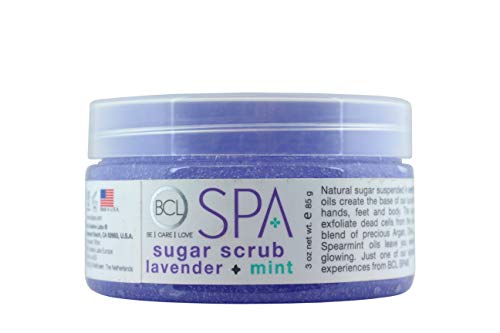 BCL SPA Bio Creative Labs Sugar Scrub Lavanda & Menta (3 oz) 85gr
