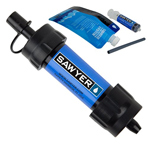Sawyer Mini sistema di filtraggio acqua PointONE filter Outdoor & Trekking (blu)
