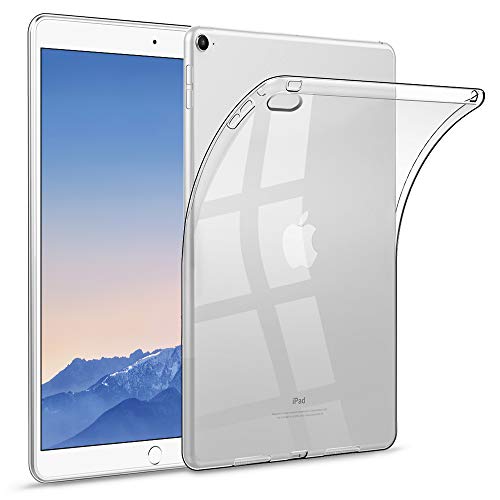 HBorna Custodia Cover per iPad Air 2 (2014), Custodia Protettiva in Silicone TPU Clear Ultra Sottile Custodia Protettiva per Apple iPad Air 2 (Modello: A1566 / A1567), Trasparente