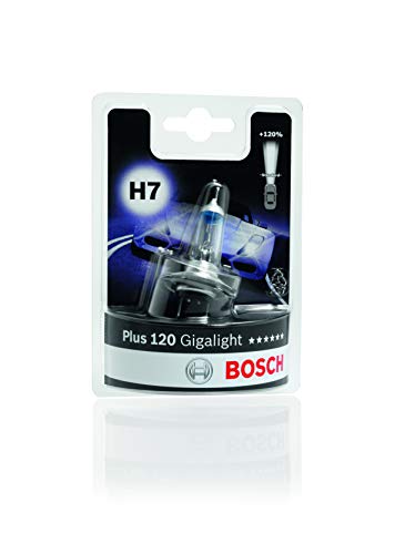 BOSCH Gigalight Plus 120, lampadina allo xeno H7, 12 V/ 55 Watt PX26d, 1 pezzo