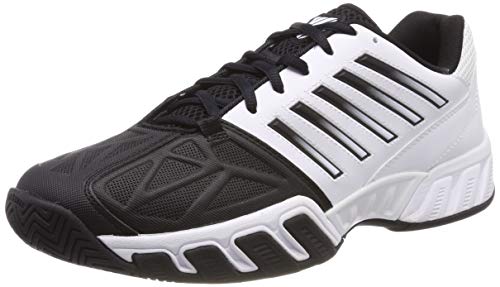 K-Swiss Bigshot Light 3, Tennis Shoe Mens, White/Black, EU