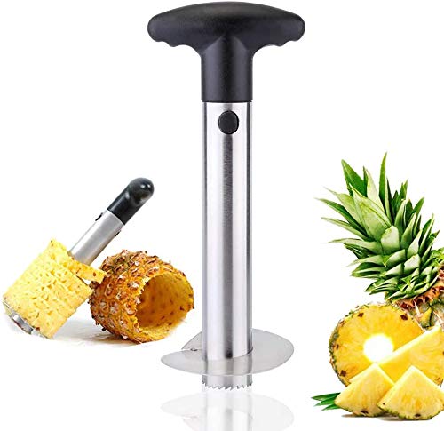 Tech Traders TTPINES Affettatrice per Frutta e Ananas in Acciaio Inox, 0 W