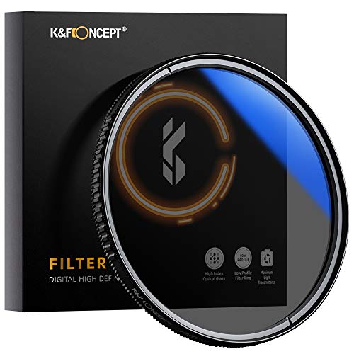 K&F Concept Filtro 67mm Filtro Polarizzatore Circolare (CPL) con 18 capacità MRC multi-resistente con custodia