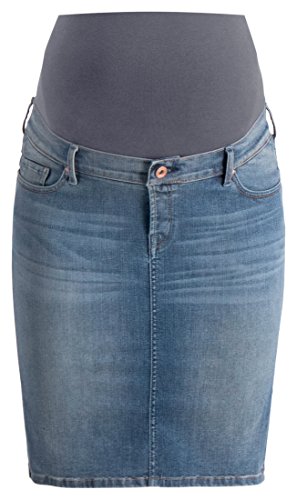 Noppies Jeans Skirt OTB Misty Blue Gonna Donna, Blu C321, 42 (Taglia Produttore: 29)