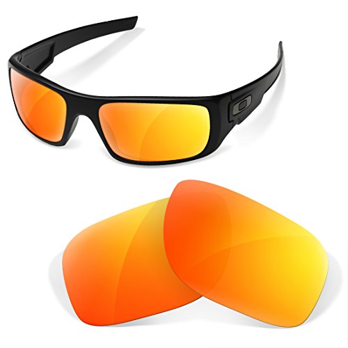 sunglasses restorer Lenti di Ricambio polarizzati Sure per Oakley crankshaft (Scegli Il Colore), SRMCranckshaft2, Fire Iridium