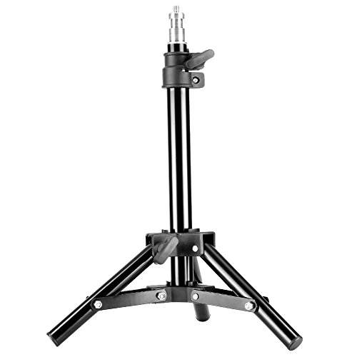 Neewer® Mini Light Stand Stativo Cavalletto per Fotografia in Alluminio con Altezza Massima 32