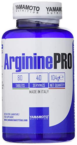 Yamamoto Nutrition Arginine PRO Kyowa® Quality integratore alimentare di L-Arginina (80 compresse)