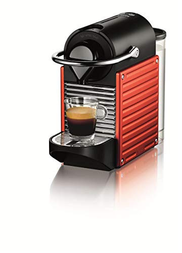 Krups XN3006 Nespresso Pixie - Macchina per caffè espresso, Rosso / Nero (Electric Red)