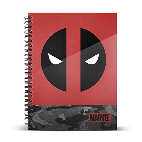 Deadpool Rebel-Quaderno a Quadretti DIN A5