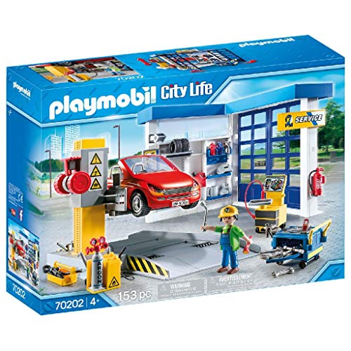 Playmobil City Life 70202 - Officina del Meccanico, dai 4 anni