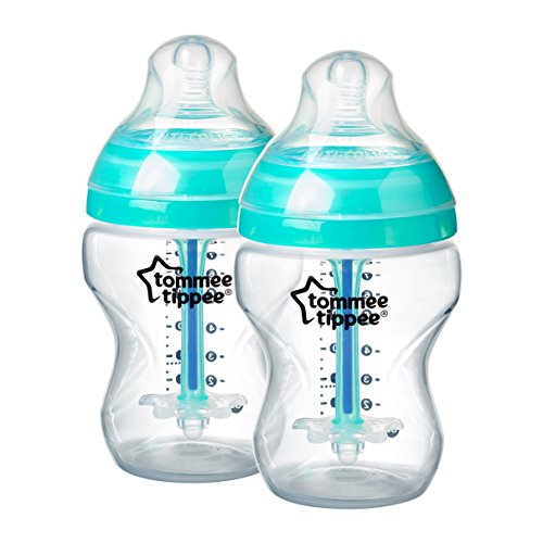 Tommee Tippee Biberon Anti-Colica Avanzato, 260 ml, Neutro, 2 Pezzi