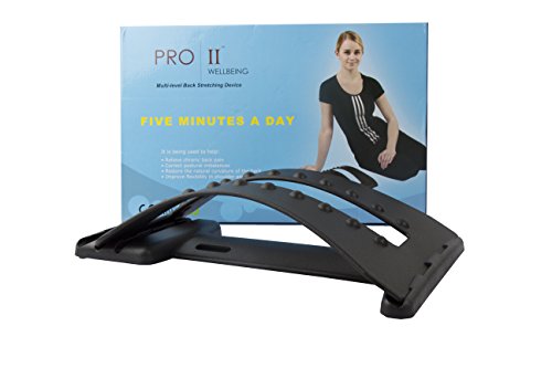 Pro11 Wellbeing Correttore postura design di 3a generazione, telaio per sollievo dal dolore della schiena con DVD