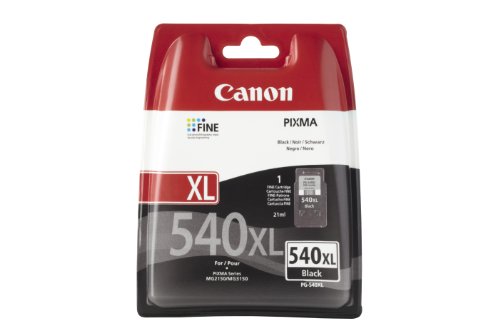 Canon PG-540XL Cartuccia Originale Getto d'Inchiostro a Resa Elevata, 1 Pezzo, Nero