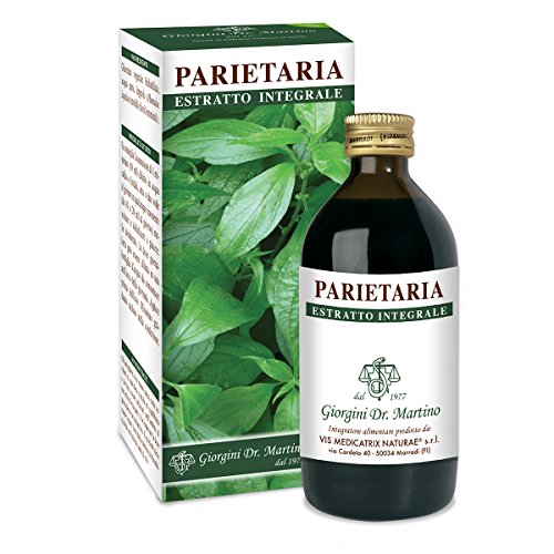 Dr. Giorgini Integratore Alimentare, Parietaria Estratto Integrale Liquido Analcoolico - 200 ml