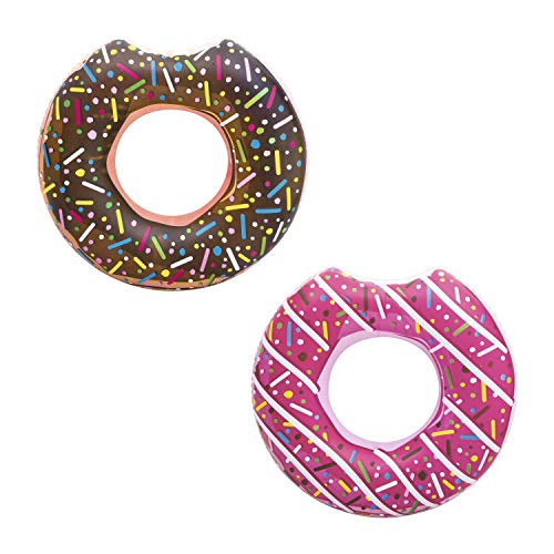 Bestway 36118 | Float'n Fashion - Ciambella Gonfiabile Donut, 107 cm, 2 Colori Assortiti