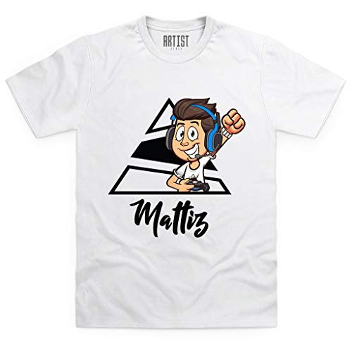 Nuova T-Shirt di MATTIZ - Tshirt Youtuber Nina E MATTI Bimbo/a Alta qualità Youtuber Italia (10-12 Anni)