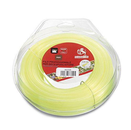 AUSONIA - Filo per decespugliatore ESALOBATO Giallo 3,0 mm x 58 m