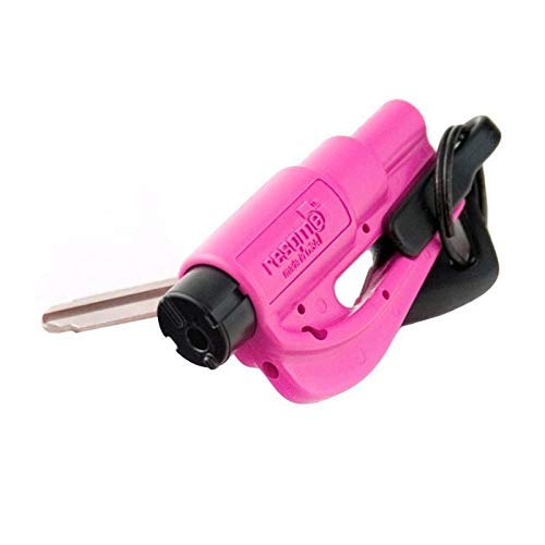RESQ ME 98730 - Strumento di sicurezza con portachiavi, 2 in 1, colore: rosa