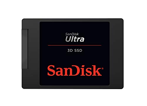 SanDisk SSD Ultra 3D da 1TB, Unità SSD Interna 2,5'', Sata III, Velocità di Lettura fino a 560 MB/sec