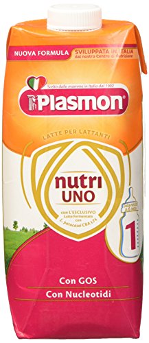 Plasmon Nutri-Uno Latte Liquido Stage 1, 12 Confezioni x 500 ml