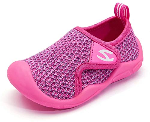 GUBARUN Daclay Scarpe Ragazze per Ragazzi Scarpe Sportive Running Unisex – Bambini（Rosa Viola 29 Little Kid