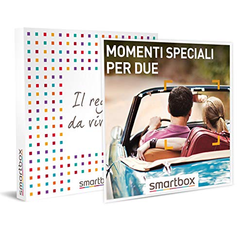 SMARTBOX - Cofanetto regalo coppia - idee regalo originale- Momenti speciali a sceltra fra soggiorno, benessere, cena, attività sportiva e altri