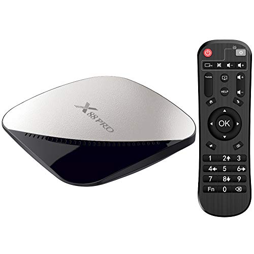TV Box Android 9.0, TUREWELL Android Box RK3318 Quad-Core 64bit 2GB RAM 16GB ROM Support Dual WiFi 2.4GHz/5GHz/3D/4K/H.265 Smart TV Box