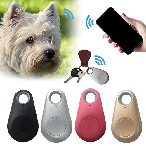 CULER Animali Mini GPS Tracker Anti Perso tracciante Impermeabile per Pet Dog Cat Keys Sacchetto del Raccoglitore Bambini Trackers Nero