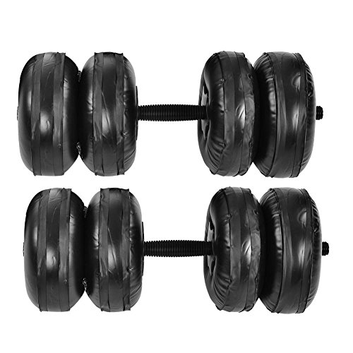 VIFER Manubri - Set di Pesi per Le Mani Regolabili in Peso Kit di manubri da Acqua per Bodybuilding da 25 kg