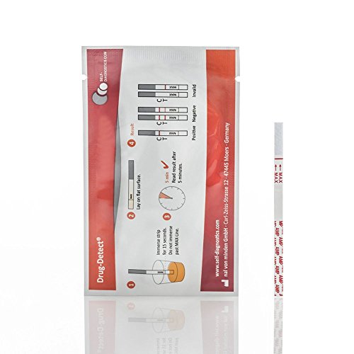 Test antidroga Drug-Detect Cannabis 25ng/ml (THC) - 10 test a striscia